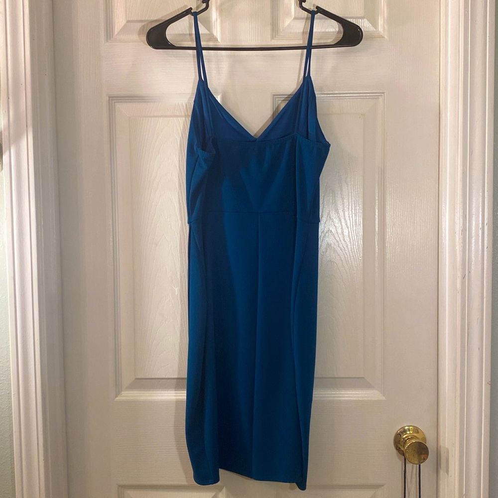 LULUS Blue Dress - Picture 5 of 12